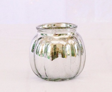 silver tealight to hire