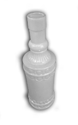 white glass bottle to hire