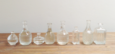 vintage bottles to hire