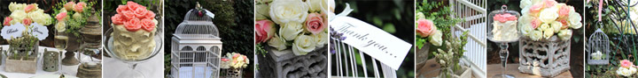 Moi Decor Wedding Hire Romantic Rentals with lanterns and goblets