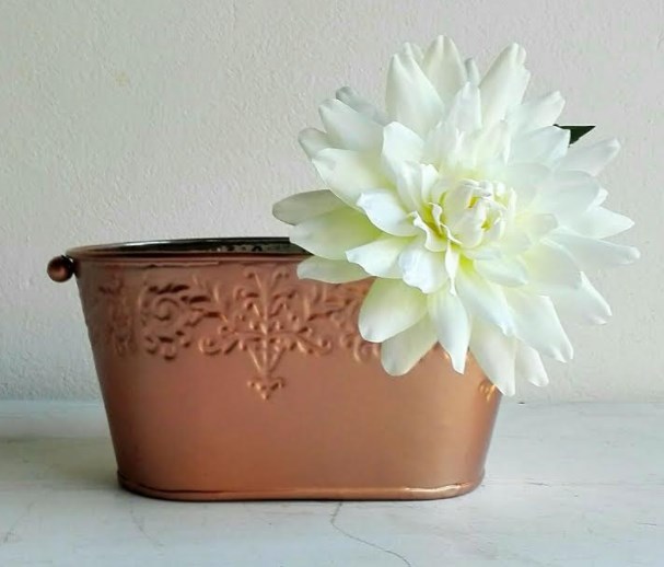 copper planter to hire